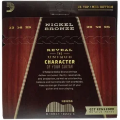 Daddario NB1256 Nickel Bronze Set