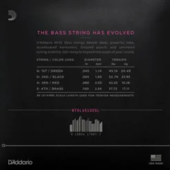 Daddario NYXL45100SL Bass Set