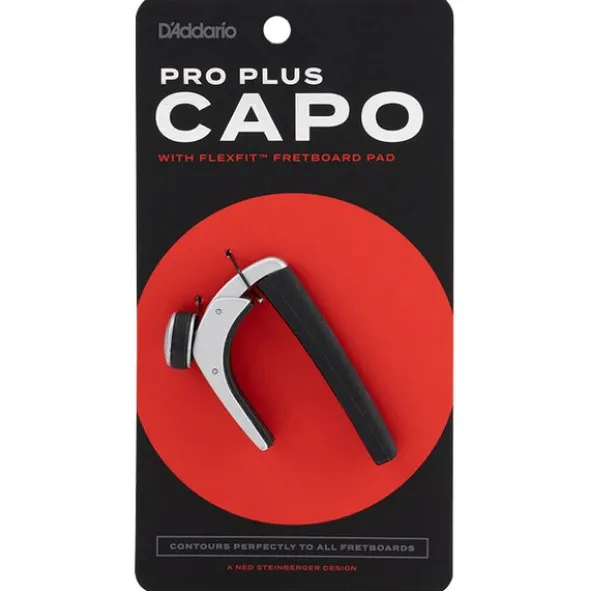 Daddario PW-CP-19S Pro Plus Capo Silver