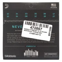 Daddario XTABR1047-12 Light
