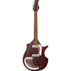 Danelectro Sitar Red Crackle