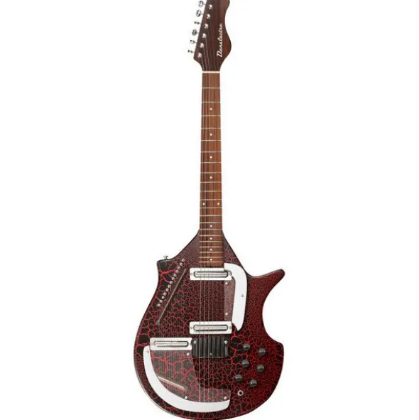 Danelectro Sitar Red Crackle