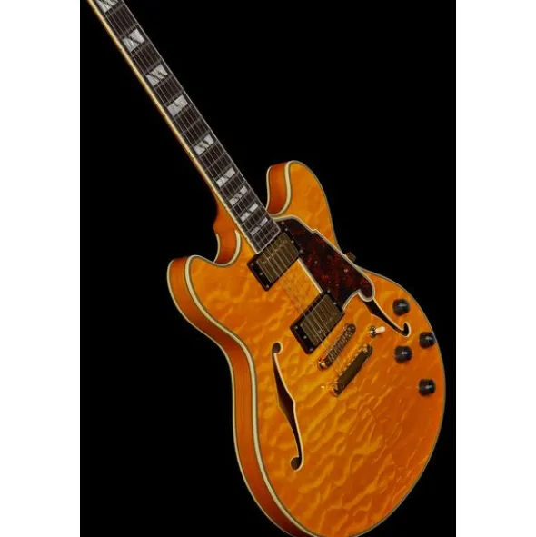 DAngelico Excel DC XT Vintage Nat Quilt
