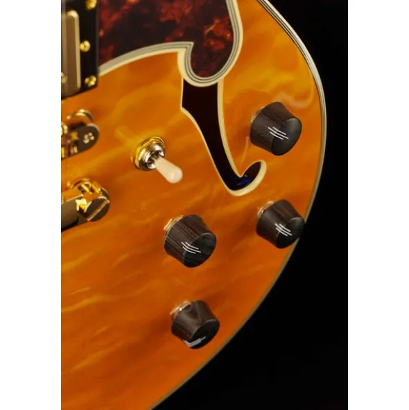DAngelico Excel DC XT Vintage Nat Quilt