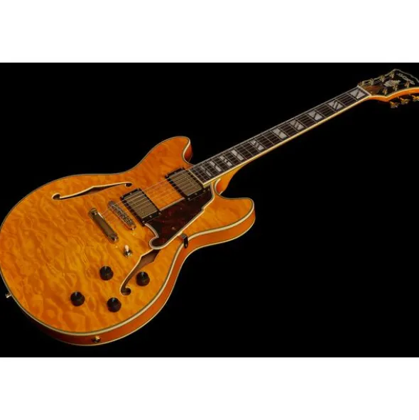DAngelico Excel DC XT Vintage Nat Quilt