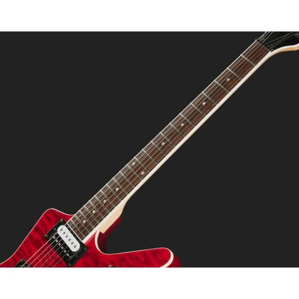 Dean Guitars MLX Quilt Maple Scary Cherry