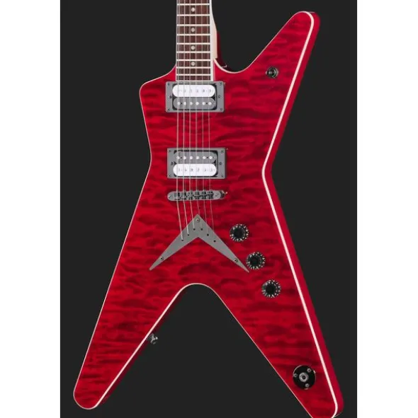 Dean Guitars MLX Quilt Maple Scary Cherry