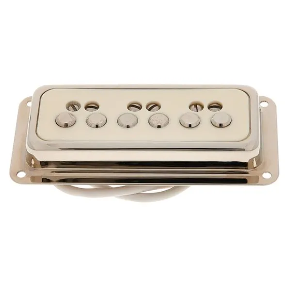 DeArmond Dynasonic Nickel White Neck