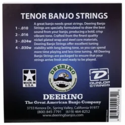 Deering Tenor Banjo Set