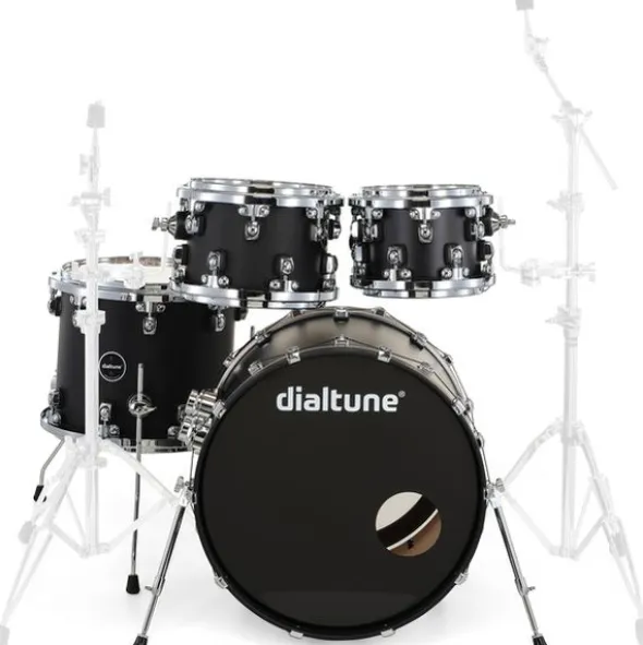Dialtune 4-pcs Maple Set Matte Black