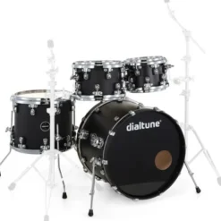Dialtune 4-pcs Maple Set Matte Black