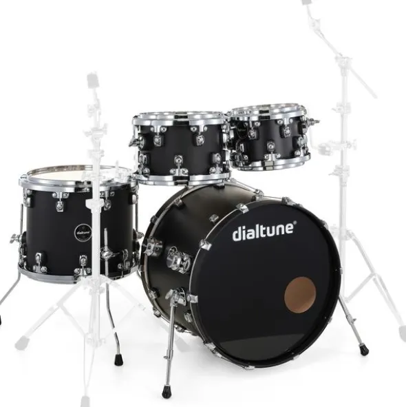 Dialtune 4-pcs Maple Set Matte Black