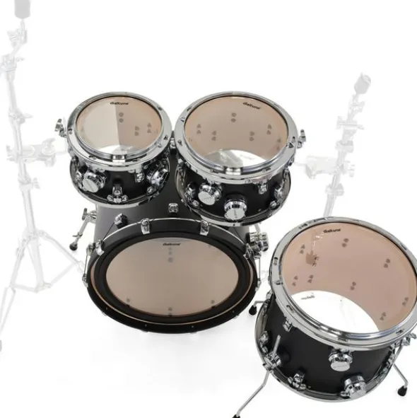 Dialtune 4-pcs Maple Set Matte Black