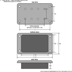 DiMarzio DP120 BK