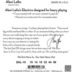 DR Strings Alexi Laiho Signature SAL-10