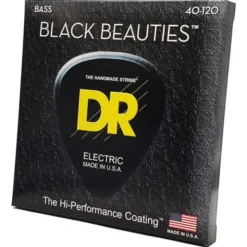DR Strings Black Beauties BKB5-40