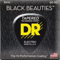 DR Strings Black Beauties BKBT-50