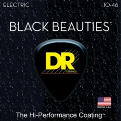 DR Strings Black Beauties BKE-10