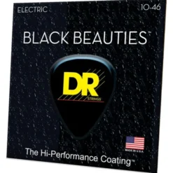 DR Strings Black Beauties BKE-10