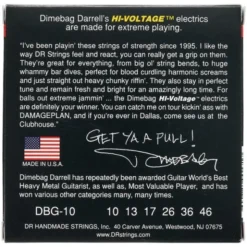 DR Strings Dimebag DBG-10