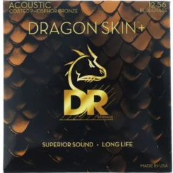 DR Strings Dragon Skin+ DAP-12/56 Coated