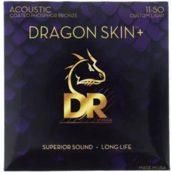 DR Strings Dragon Skin+ DAP-11 Coated
