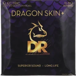 DR Strings Dragon Skin+ DEQ-8/11 Coated