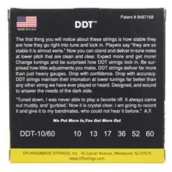 DR Strings Drop-Down Tuning DDT-10/60