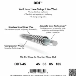 DR Strings Drop-Down Tuning DDT-45