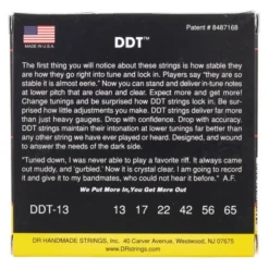 DR Strings Drop-Down Tuning DDT-13