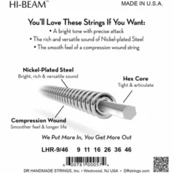 DR Strings Hi-Beam LHR-9/46