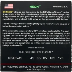 DR Strings Neon Green NGB5-45