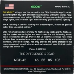 DR Strings Neon Green NGB-45