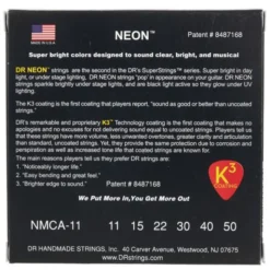 DR Strings Neon Multi NMCA-11