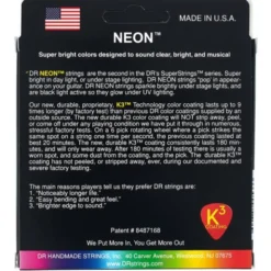 DR Strings Neon Multi NMCE-11