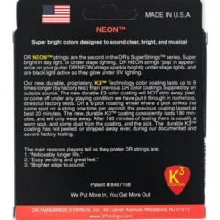 DR Strings Neon Red NRE-10