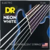 DR Strings Neon White NWE-10