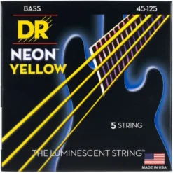 DR Strings Neon Yellow NYB5-45