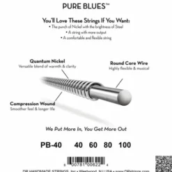 DR Strings Pure Blues PB-40