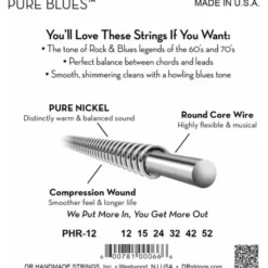 DR Strings Pure Blues PHR-12