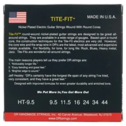 DR Strings Tite-Fit HT-9.5