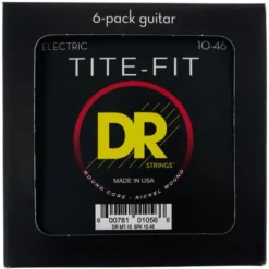 DR Strings Tite-Fit MT-10 6-Pack