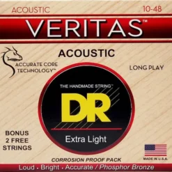 DR Strings Veritas Acoustic VTA-10