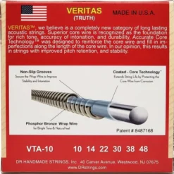 DR Strings Veritas Acoustic VTA-10