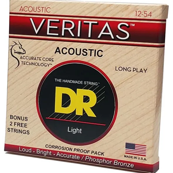 DR Strings Veritas Acoustic VTA-12