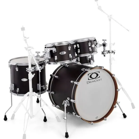 DrumCraft Series 6 Standard Satin Black