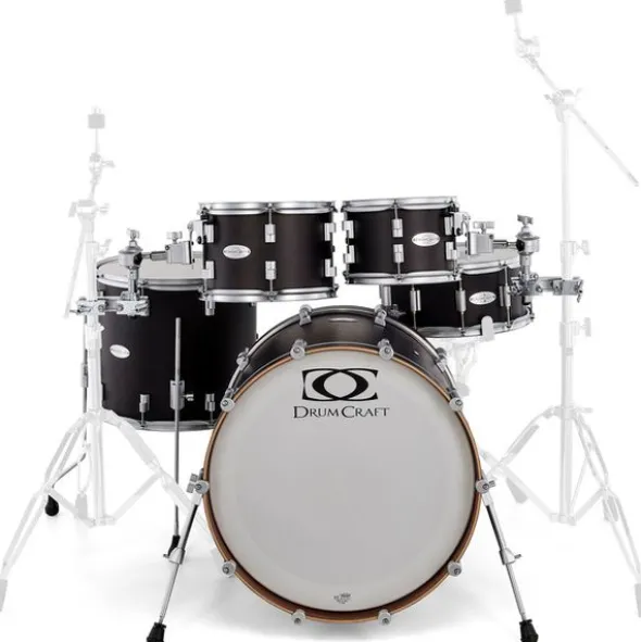 DrumCraft Series 6 Standard Satin Black
