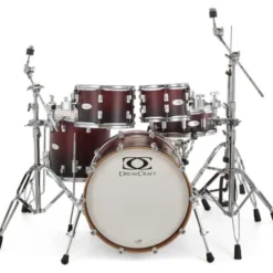 DrumCraft Series 6 Studio Red Fade