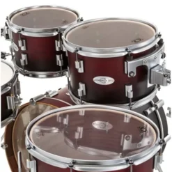 DrumCraft Series 6 Studio Red Fade