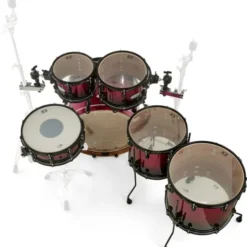 DrumCraft Series 6 2up 2down Purple Spkl